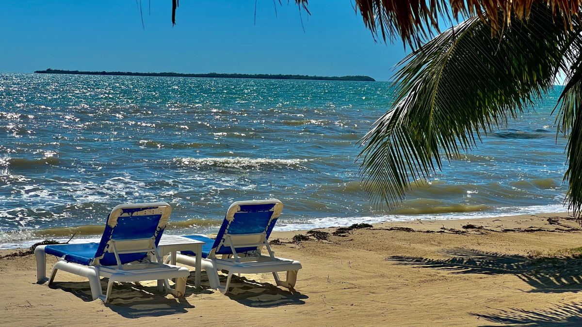 Beach at the Lodge at Jaguar Reef