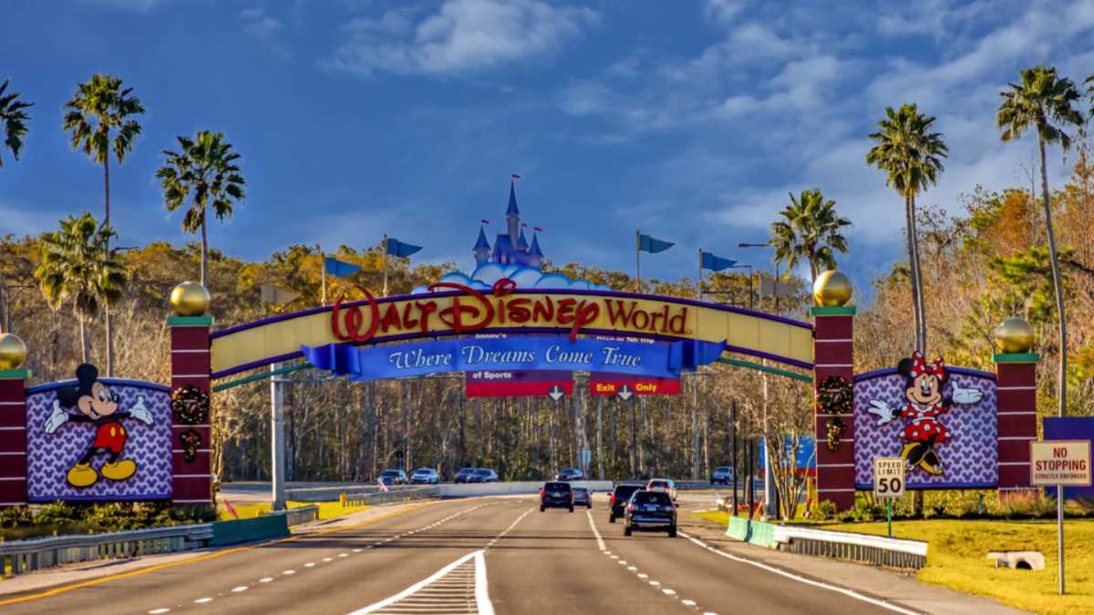 Walt Disney World entrance