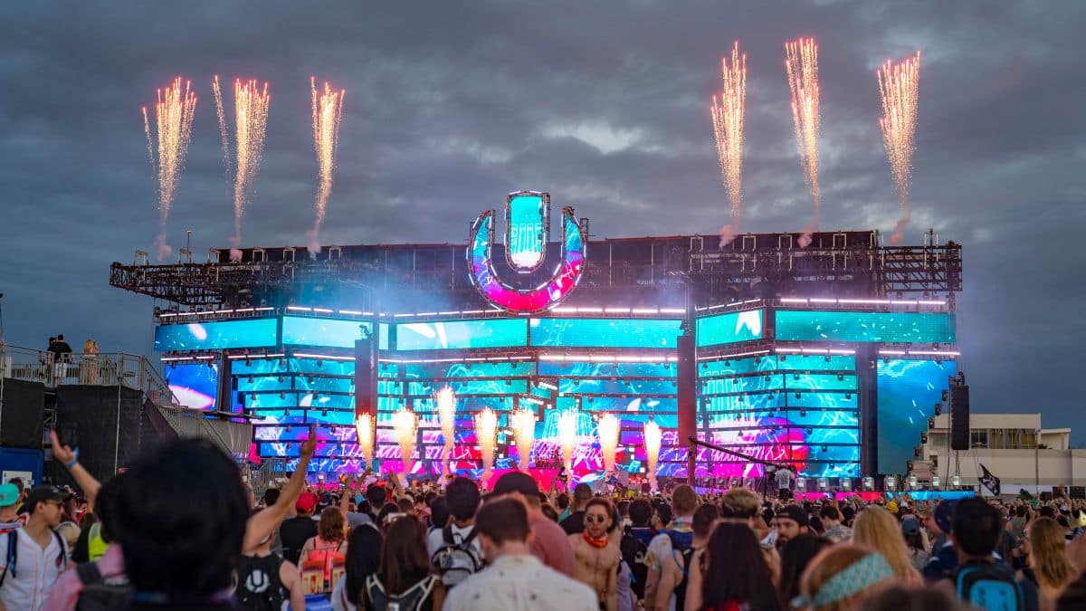 Ultra Music Festival at the Miami Marine Stadium in Virginia Key, Florida.