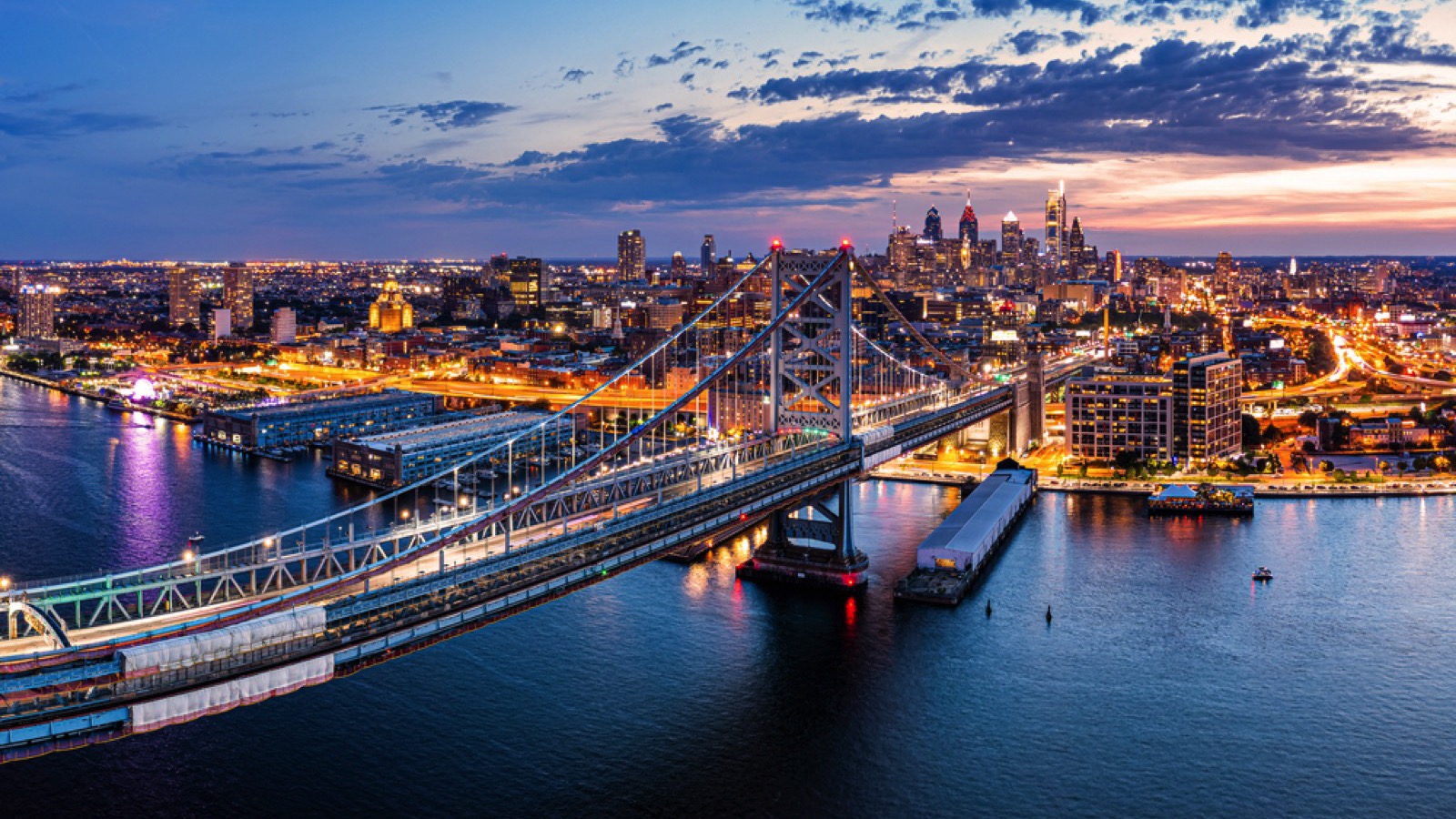 Ben Franklin Bridge, Philadelphia