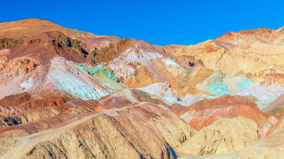 artist palette Star Wars filming location in Death Valley national park