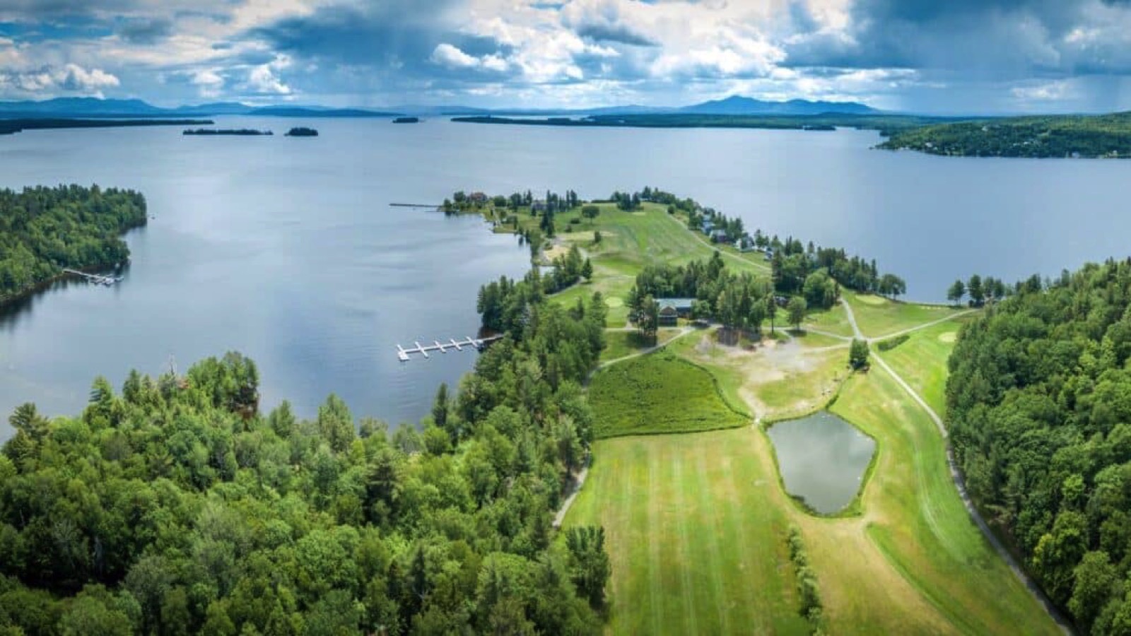 Mount Kineo on Moosehead Lake