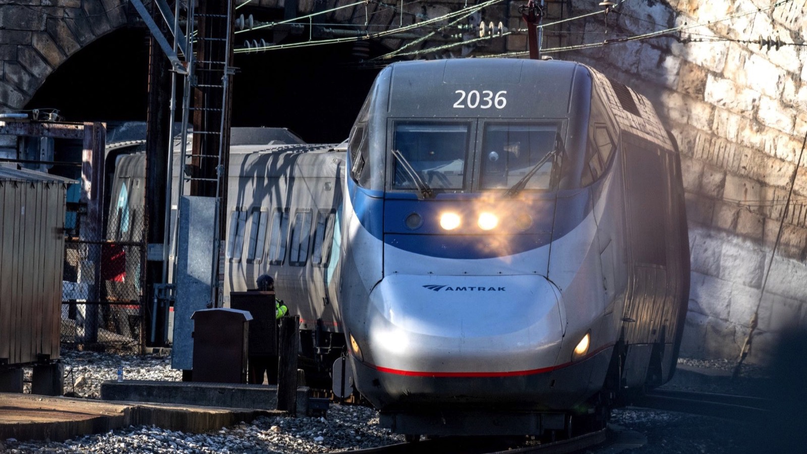 The Amtrak to Baltimore