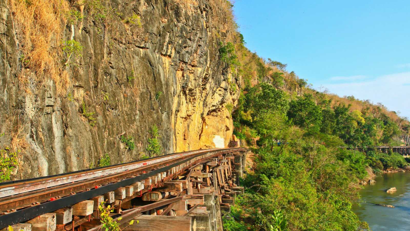 Death railway, built during World War II, Thailand