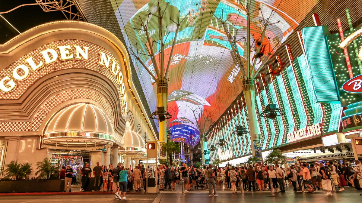 Golden Nugget Casino on Fremont Street, built in 1946 it is one of the oldest casinos in Las Vegas.