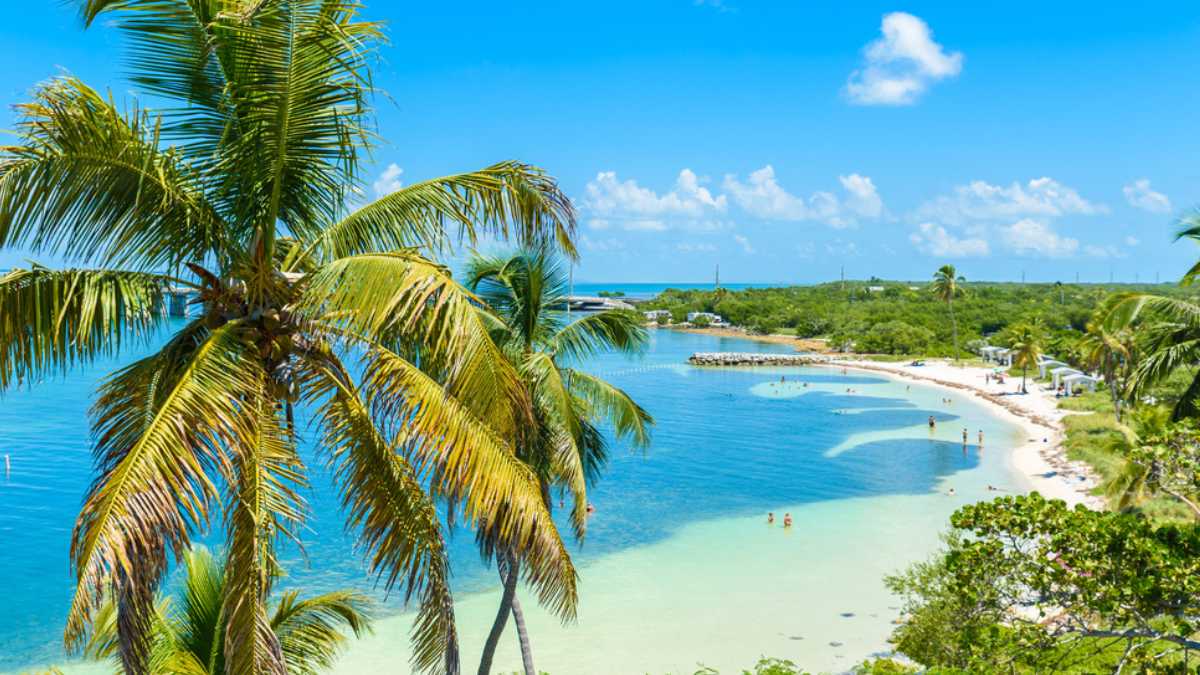 Bahia Honda State Park - Calusa Beach, Florida Keys - tropical coast with paradise beaches - USA