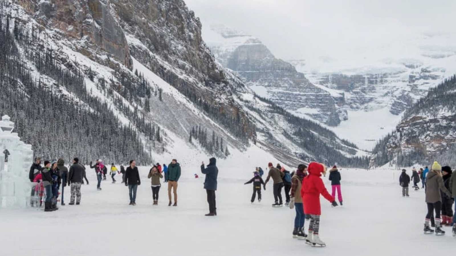 Ice skating