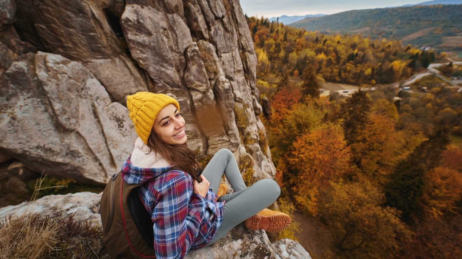 Woman-hiking