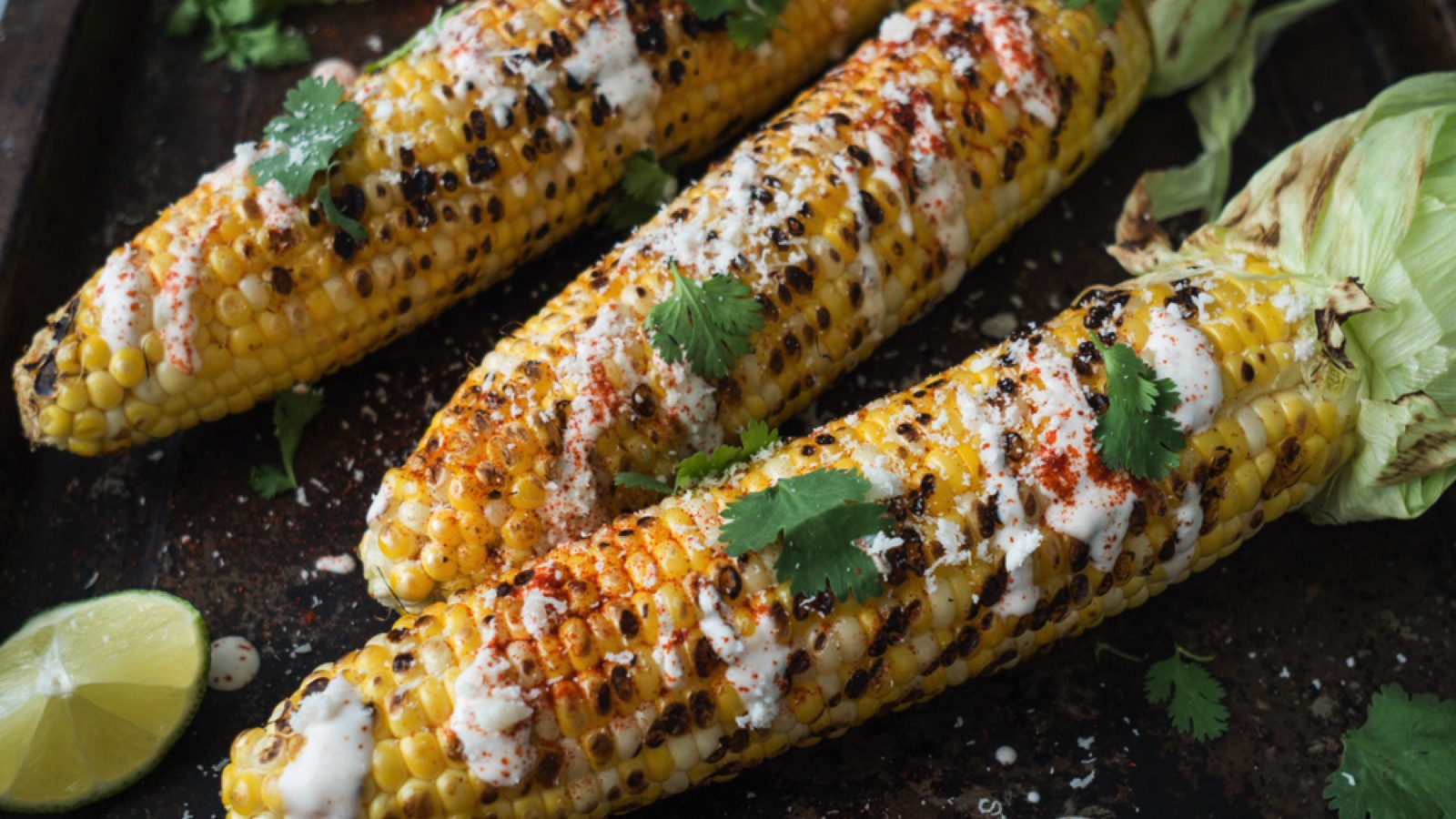 grilled corn on the cob