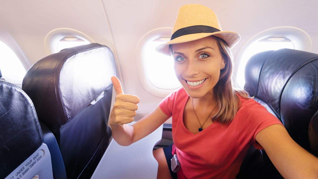 woman-on-airplane