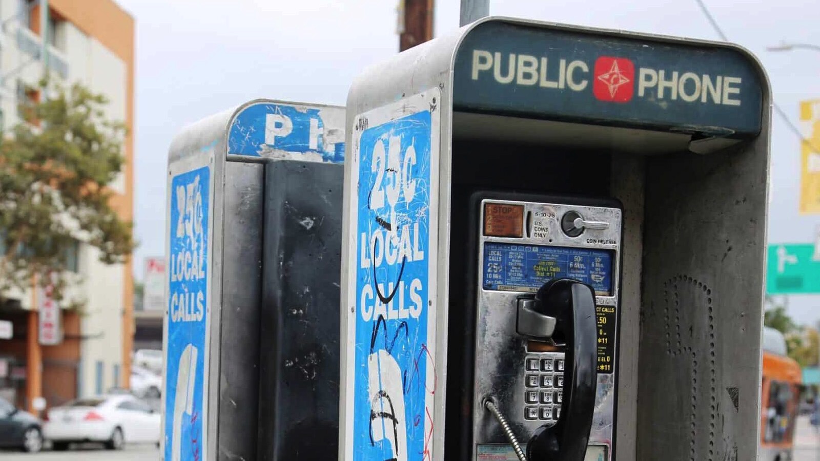 Public phone booth